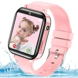 clleylise Kinder Smartwatch, 4G Smartwatch Kinder mit GPS und Telefon, Armbanduhr Kinder Junge, Smart Watch Kinder, Kinderuhr mit Voice Chat, IP68, SOS, Wasserdicht, Touchscreen, Spiel, Wecker