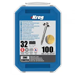 Zubehör Taschenbohrlehre - Kreg Schneidschrauben 32mm grob