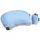 Cocoon Air-core Hood Kissen - Light-Blue / Grey - One Size