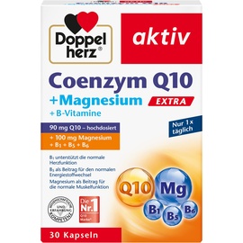 Doppelherz Coenzym Q10 Extra + Magnesium Kapseln 30 St.