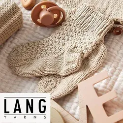 Strickanleitung – Socken "Henrik" aus Lang Yarns Baby Cotton Naturally Colored