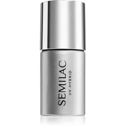 Semilac Top No Wipe Blinking Gel-Decklack für die Fingernägel mit Glitzerteilchen Farbton Copper & Gold Flakes 7 ml