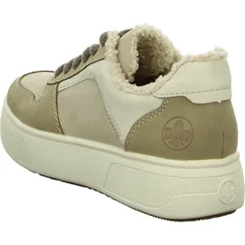 Rieker Damen Halbschuhe, für Damen, beige, Größe 39 EU