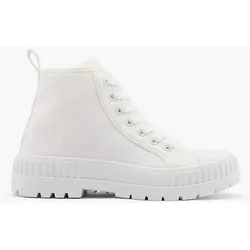 Hoher Sneaker - Damen - offwhite