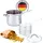4big.fun 3.5L Frittiertopf Friteuse Frites Frittierpfanne Pommestopf Frittierkorb Pommes