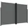 vidaXL Seitenmarkise 220 x 1000 cm grau Polyester