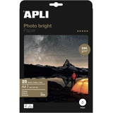 APLI agipa 4458 Foto-Papier bright PRO, DIN A4, 280 g/qm, hochglänzend