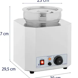 Royal Catering Suppenstation 7 L 500 W glänzend - Silber