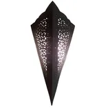 Marrakesch Orient & Mediterran Interior Orient Wandlampe Samir (H 45cm) schwarz