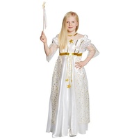 Rubie ́s Kostüm Himmlischer Engel, Himmlisches Kleid für strahlende Weihnachtsengel weiß 104