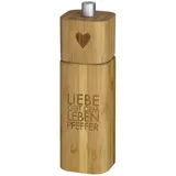 räder Pfeffermühle Liebe gibt dem Leben Pfeffer