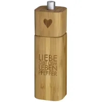räder Pfeffermühle Liebe gibt dem Leben Pfeffer