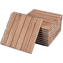 casa.pro Gartenbodenbelag Alliste 30 x 30 cm beige