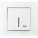 Günsan Gunsan Moderna Taster Licht mit Beleuchtung Unterputz Weiss,