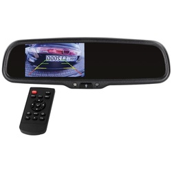  4.3 Zoll Spiegelmonitor (extrem hell) 2 Video Eingänge 