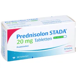 Prednisolon Stada 20 mg Tabletten 50 St
