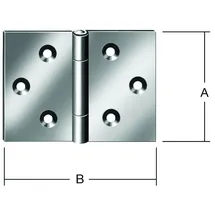 august vormann gmbh & co.kg Tür-Scharnier breit 504100Z 100 x 145 mm