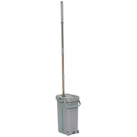 5five simply smart Wischmop Set Bodenwischer Eimer Wischtuchpresse Kunststoff