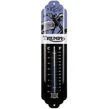 Nostalgic-Art Thermometer, Triumph - Motorcycle blue - Motorradzubehör - Geschenkideen
