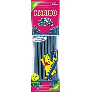 HARIBO Balla Stixx Himbeer und Brombeere veggie, 200 g