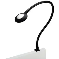 SO-Tech JUNKER Lighting LED Leseleuchte LUCE schwarz mit flexiblem