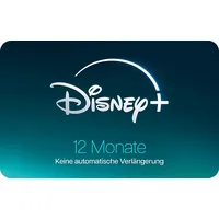 Disney Disney+ 12 Monate (Wert: 89,90 €)