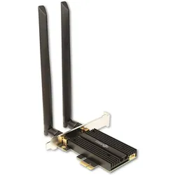 INTER-TECH WLAN-Netzwerkkarte POWERON DMG-36, WiFi6, 5400 MBit/s