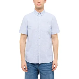 Mustang Kurzarmhemd Blau 3XL