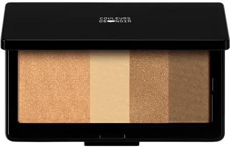 Couleurs De Noir Lidschattenpalette 01 Smoky Neutrals 7g