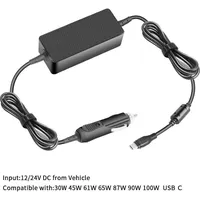 CoreParts MBXUSBC-DC0004 Netzteil & Spannungsumwandler Schwarz 100 W), Notebook