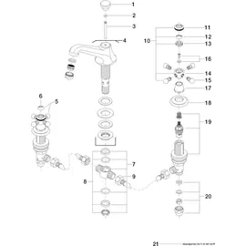 Dornbracht Madison 135 Zweihandmischer (20700360-06)
