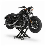 ConStands Motorradheber Motorrad Hebebühne Hydraulisch XL 500kg schwarz