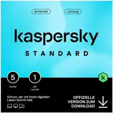 Kaspersky Lab Kaspersky Standard 2025 UPG 5 Geräte 1 Jahr DE Win Android iOS
