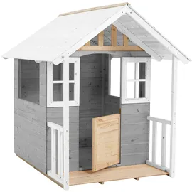zwerkules Spielhaus Valli Holz Grau
