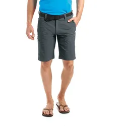 Maier Sports Wanderhose Bermuda Huang Outdoor kurz grau Herren - Übergröße -