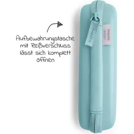 Philips AVENT Babypflege-Set – Starter-Set mit 9 Zubehörteilen: Nagelknipser, Schere, 3 Nagelfeilen, Kamm, Haarbürste, Nasensauger und Fingerzahnbürste (Modell SCH401/00)