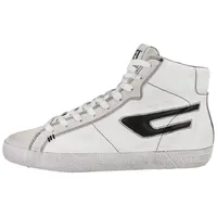 Diesel Herren Leroji Sneakers, White/Black high, 40 EU - 40 EU