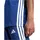adidas Essentials 3-Streifen Single Jersey Kurzarm-T-Shirt Dark Blue / White L