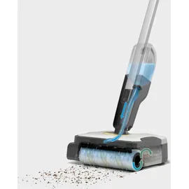 Kärcher Hartbodenreiniger FC 2-4 Akku-Set Schwarz, Grau