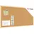 ALLboards Pinnwand 80 x 40 cm Braun