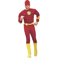 Rubie's 3 888079 XL - Flash Deluxe Muscle Chest Kostüm für Erwachsenen, Größe XL