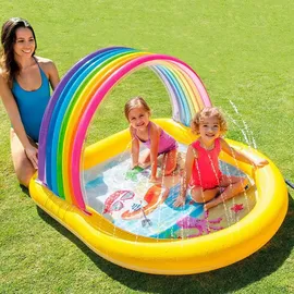 Intex Rainbow Arch Spray Planschbecken 147 x 86 x 130 cm