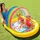 Intex Rainbow Arch Spray Planschbecken 147 x 86 x 130 cm