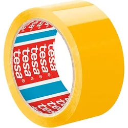 tesa Packband Secure & Strong gelb 50,0 mm x 50,0 m 1 Rolle