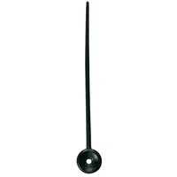 Comair Plastikstecker schwarz 7,3cm 100 Stück