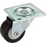 Möbelrolle Schwarz Ø 30 mm