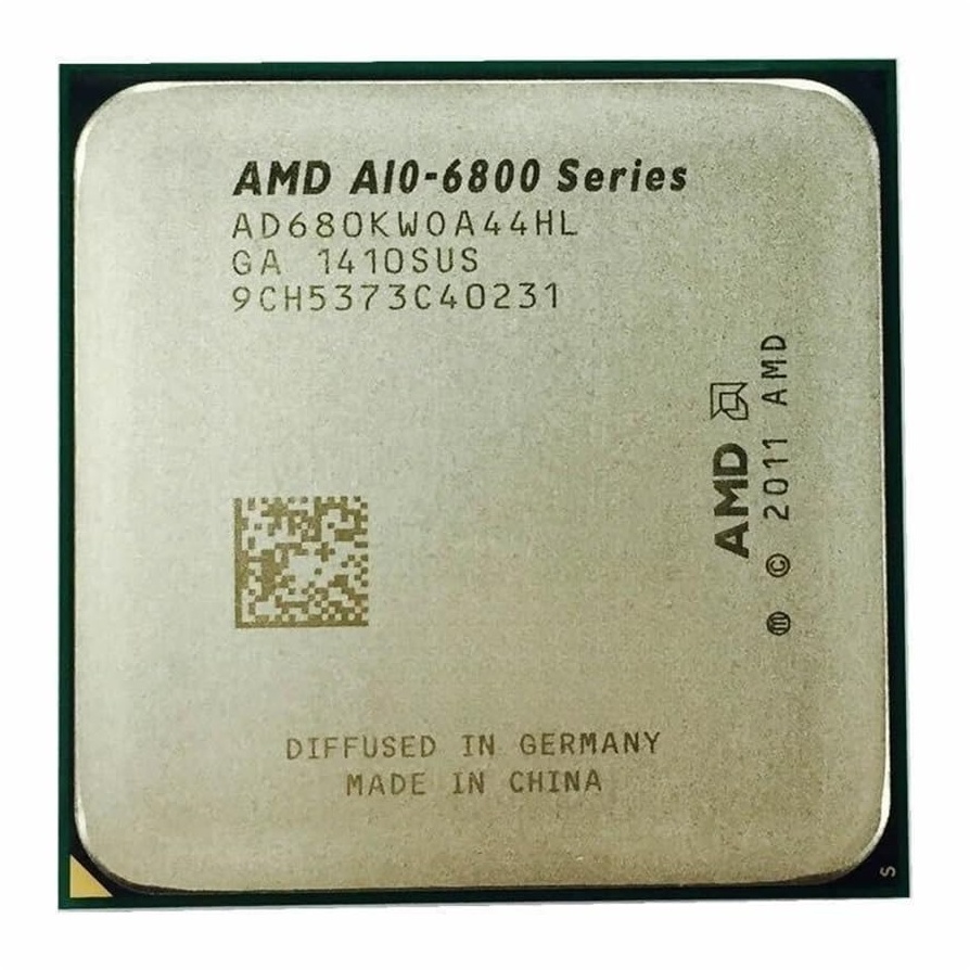LANCHY AMD A10-Serie A10-6800K CPU verwendet 4-Core 4-Thread Desktop-Prozessor 4,1 GHz 4M 100W Sockel FM2