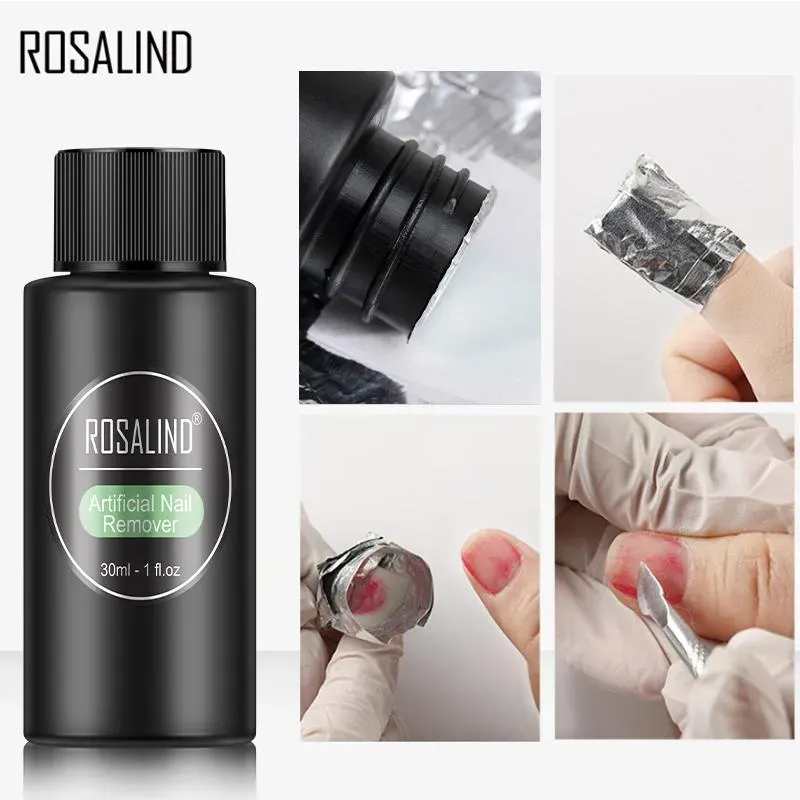 ROSALIND entfernt überschüssiges Gel Enhance Shine Sticky Remover Nagellack UV Gel Sticky Remover Nail Art