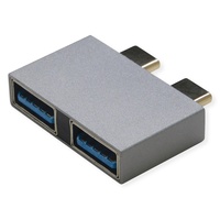 Roline USB 3.2 Gen 2 Adapter, 2x USB Typ