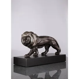 GOEBEL Studio 8 Dekofigur Löwe 43,5 cm Anthrazit